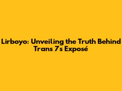 Lirboyo: Unveiling the Truth Behind Trans 7's Exposé