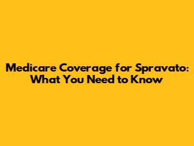 Medicare Coverage for Spravato: What You Need to Know