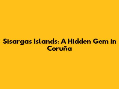 Sisargas Islands: A Hidden Gem in Coruña